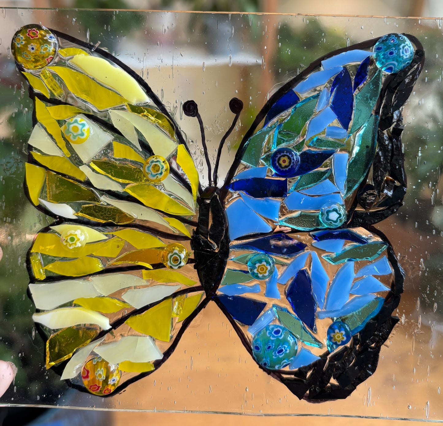 Glass on Glass Mosaic Butterfly Workshop - Sept 10
